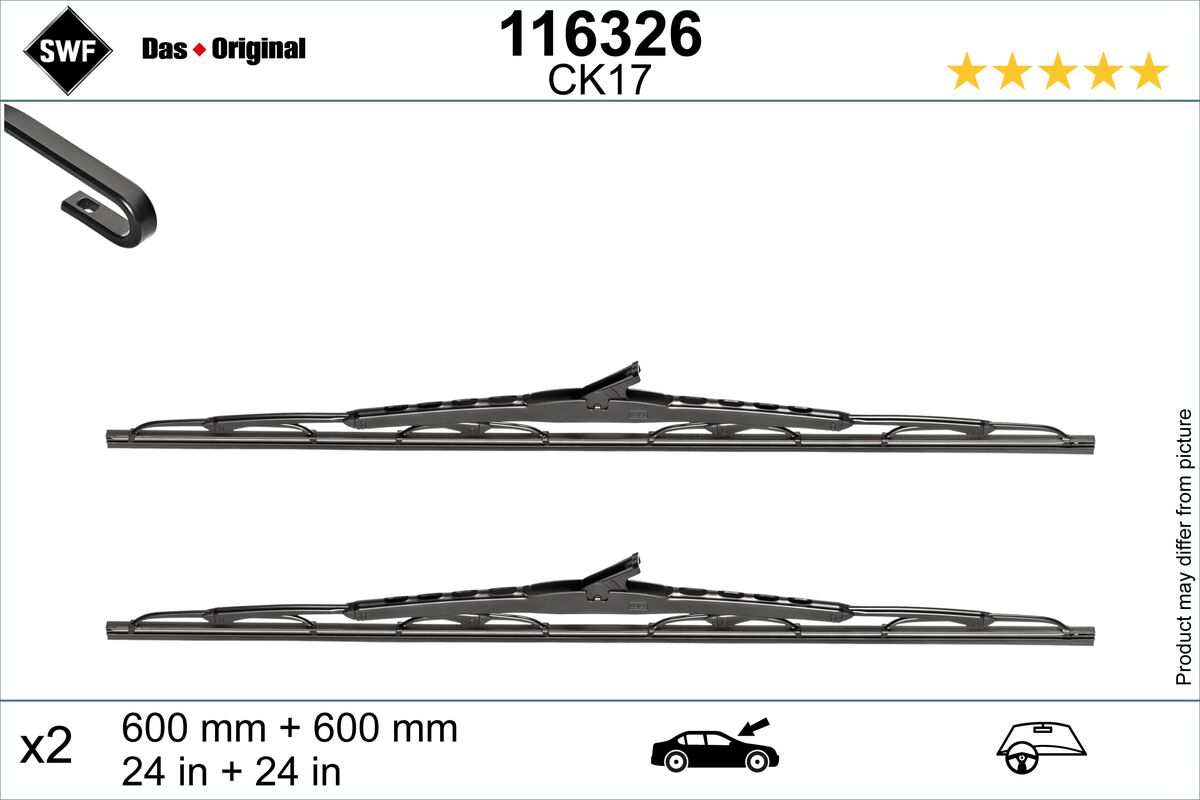 Lamela stergator 116326 SWF